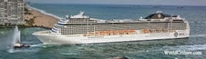 Perfil dos navios da temporada 2009/2010: MSC Crociere
