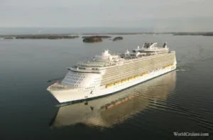 Oasis of the Seas entregue a Royal Caribbean