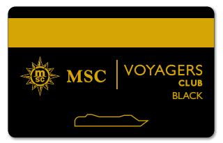 MSC Voyagers Club Black