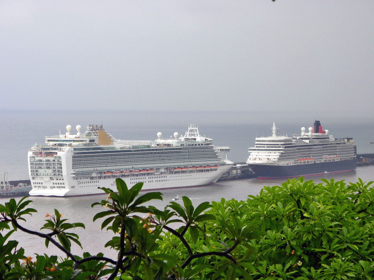 Navios de cruzeiro no Funchal