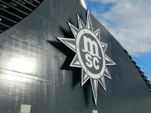 MSC se tornará terceira maior companhia do mundo em volume de passageiros