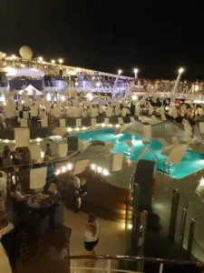 Festas a bordo dos cruzeiros