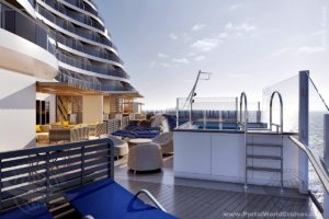 Outside pool Costa Toscana