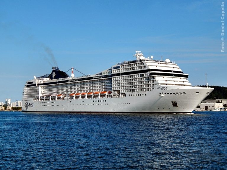 MSC cruzeiro de volta ao mundo