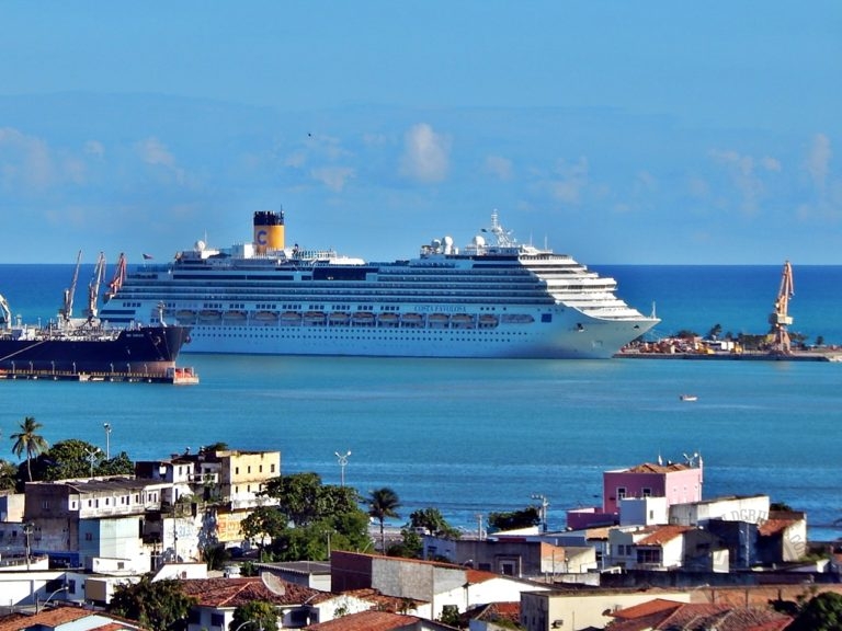 Escalas de Navios de Cruzeiro em Maceió na temporada 2024/2025