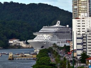 navios de cruzeiro porto de santos