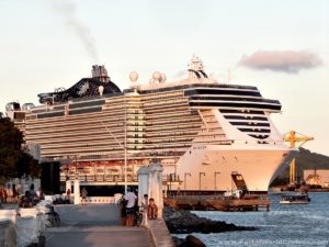 maiores navios de cruzeiro no Brasil