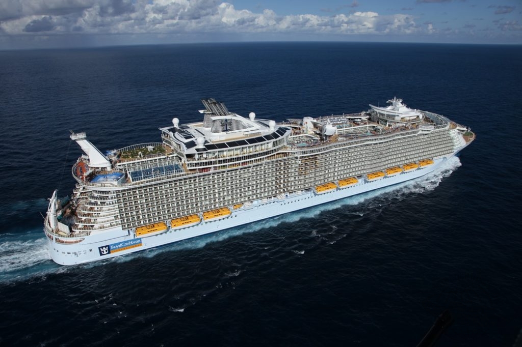maiores navios de cruzeiro do mundo