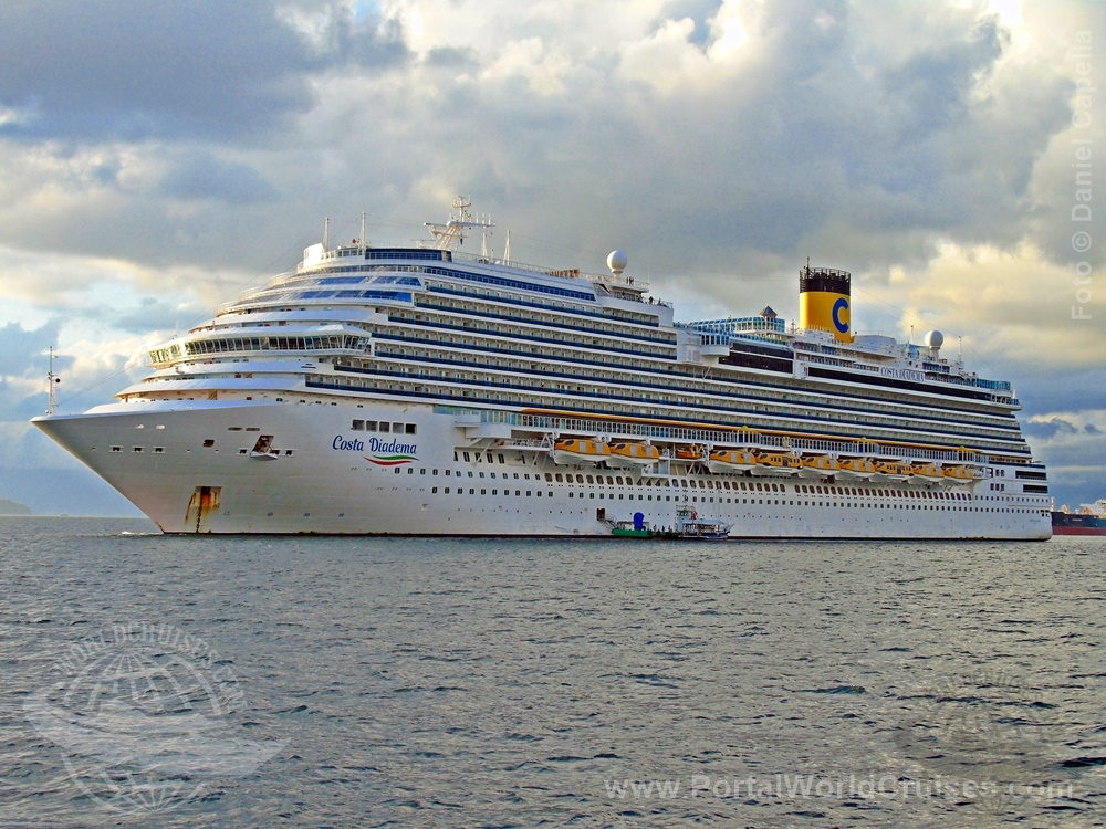 Com impacto de R$ 80 milhões, Ilhabela encerra temporada de cruzeiros com escala do Costa Diadema