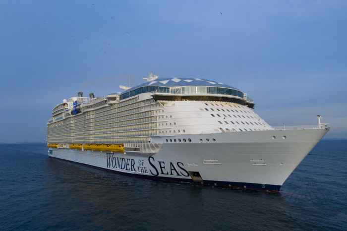 maiores navios de cruzeiro do mundo 2023
