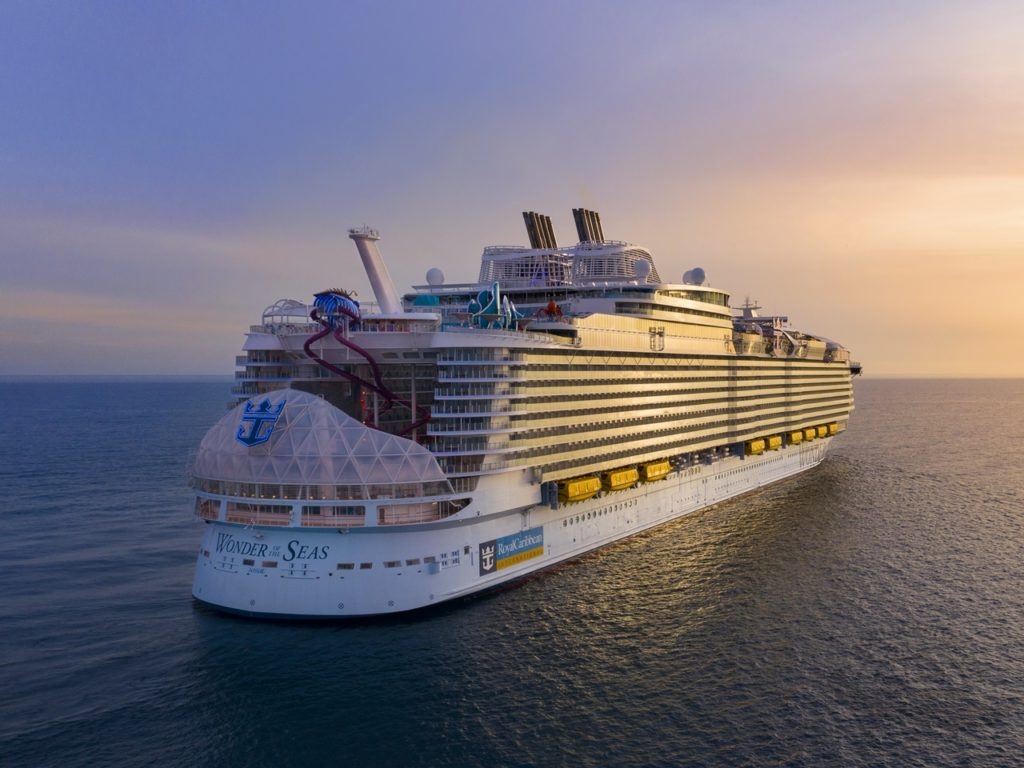 maiores navios de cruzeiro do mundo