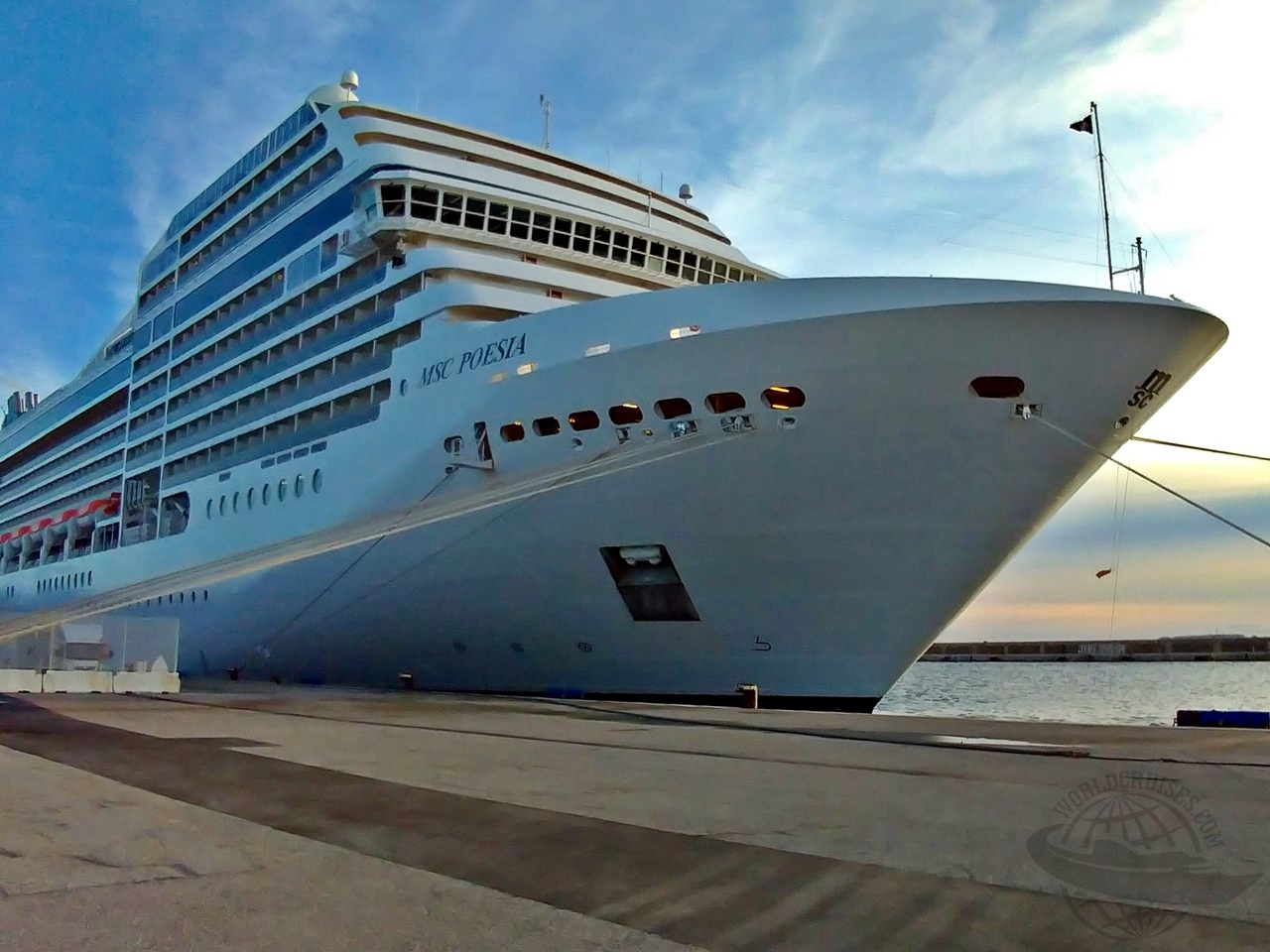 cruzeiro de volta ao mund MSC