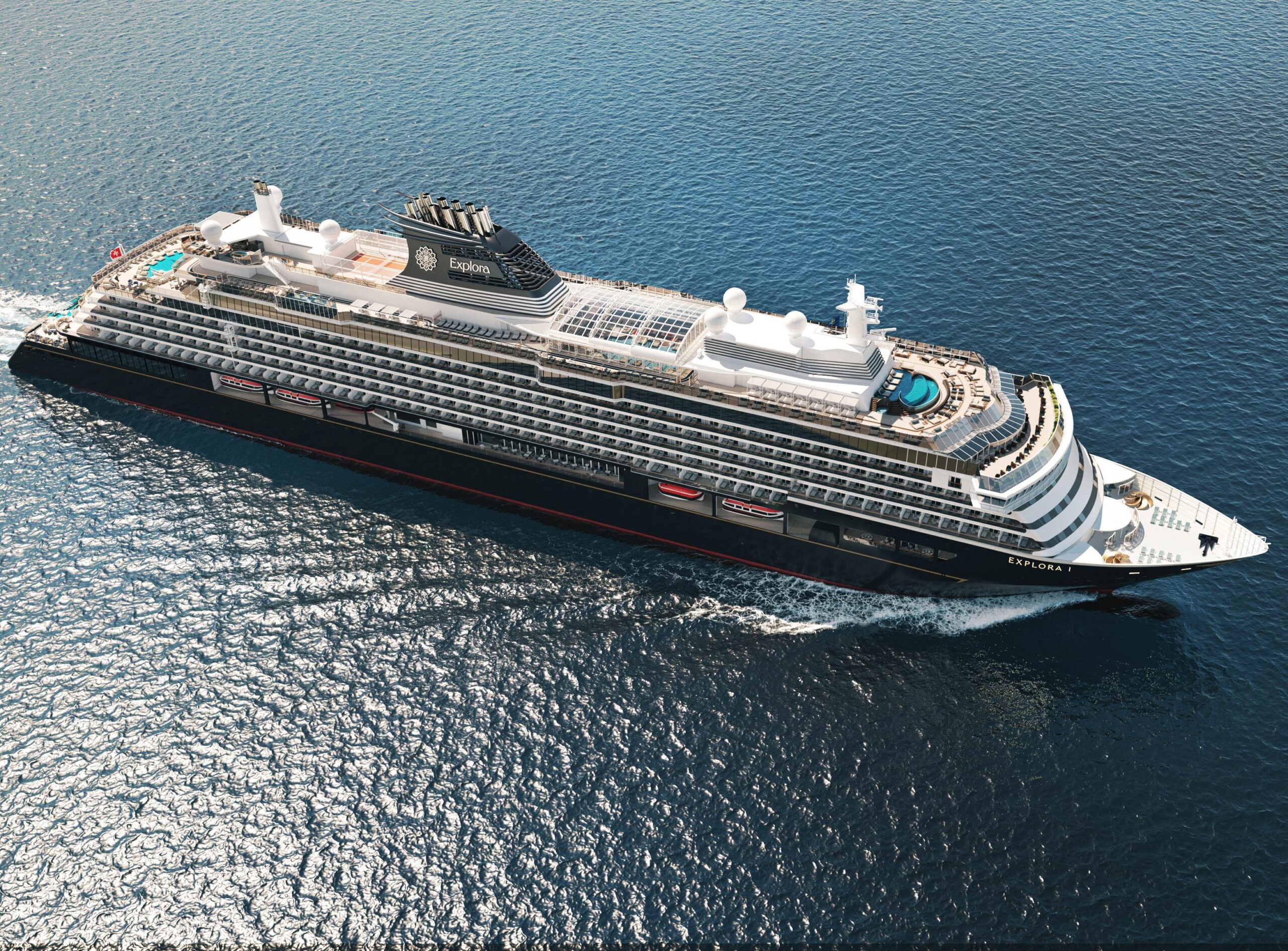 Veja primeiras imagens do Explora I, o novo navio de luxo do Grupo