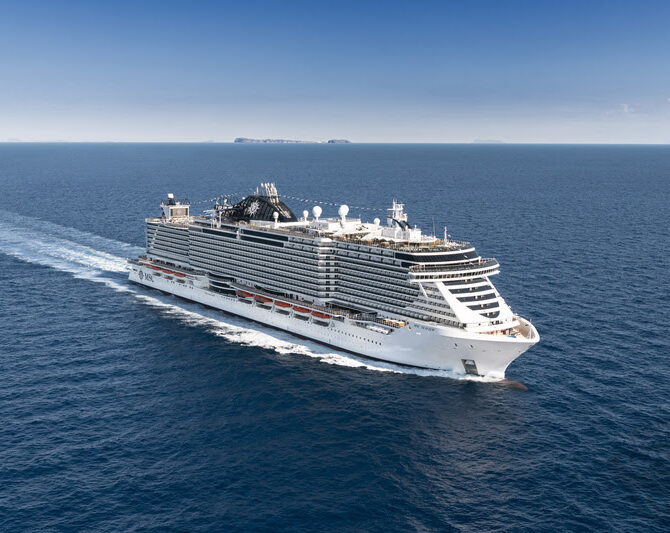 temporada de cruzeiros MSC