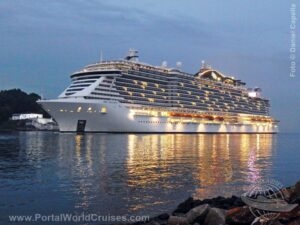 primeiro navio temporada brasileira de cruzeiros