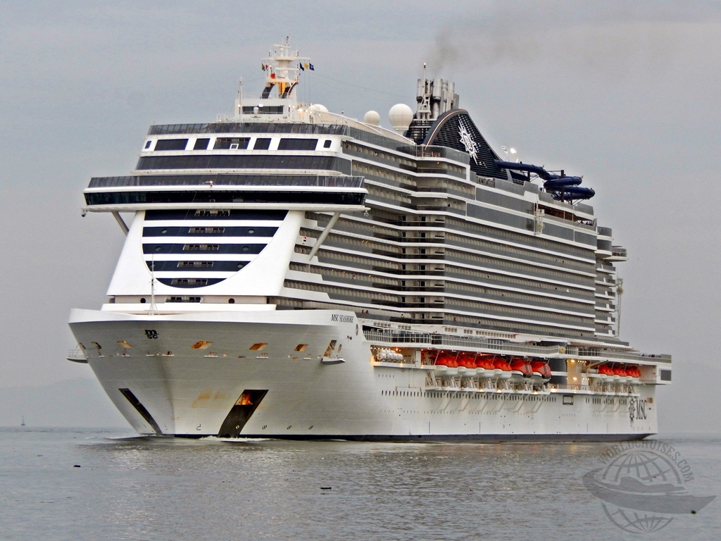 maiores navios de cruzeiro no Brasil