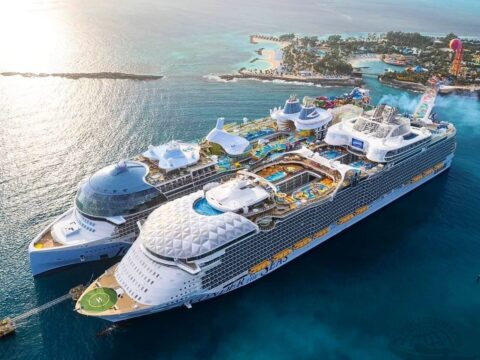 maiores navios de cruzeiro do mundo 2025