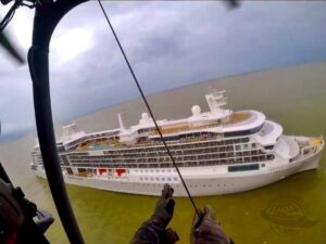 Resgate navio de cruzeiro