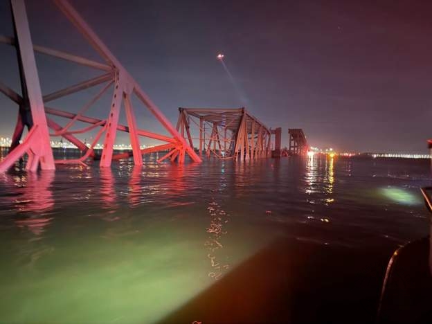 queda de ponte nos EUA