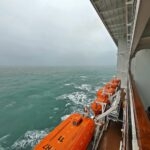 mau tempo navios de cruzeiro