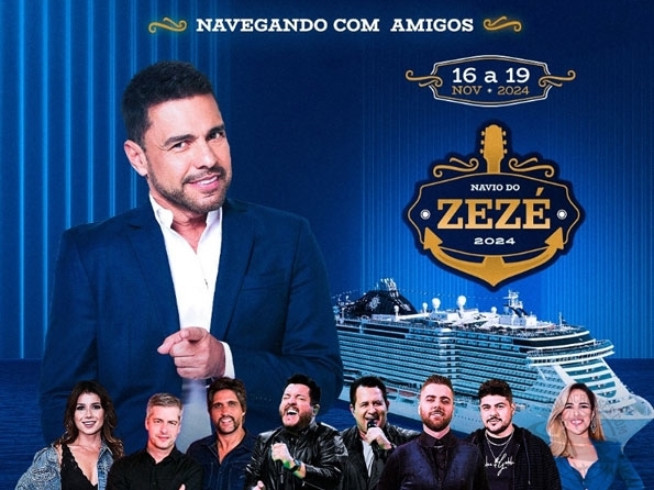 Navegando com Amigos cruzeiro zezé de camargo