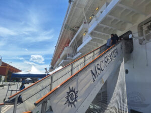 Check-in MSC Cruzeiros