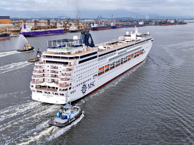 embarques MSC Paranaguá Itajaí