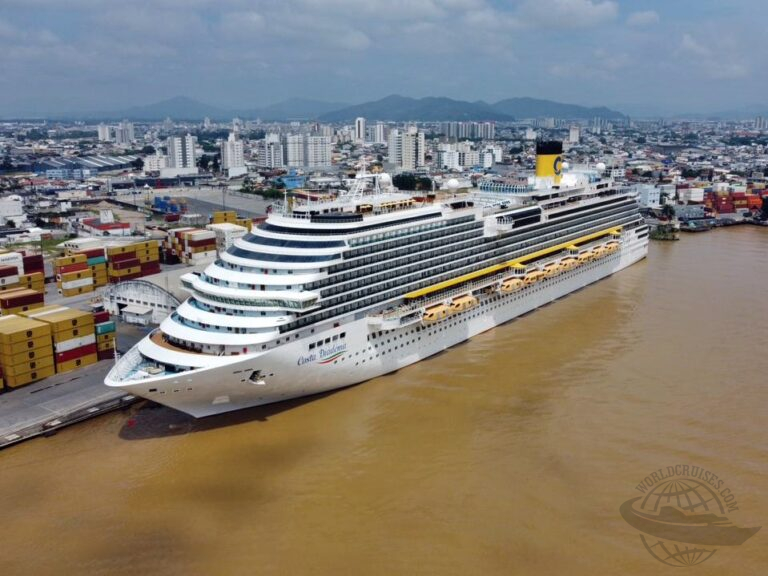 navios de cruzeiro porto de itajai