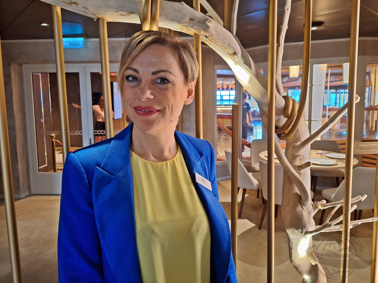 Diretora de cruzeiros Costa Diadema
