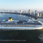 Santos lidera embarques cruzeiros Brasil