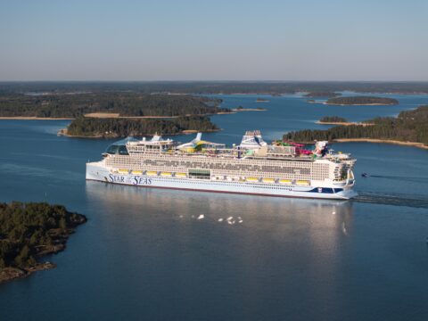 Maior navio de cruzeiros do mundo