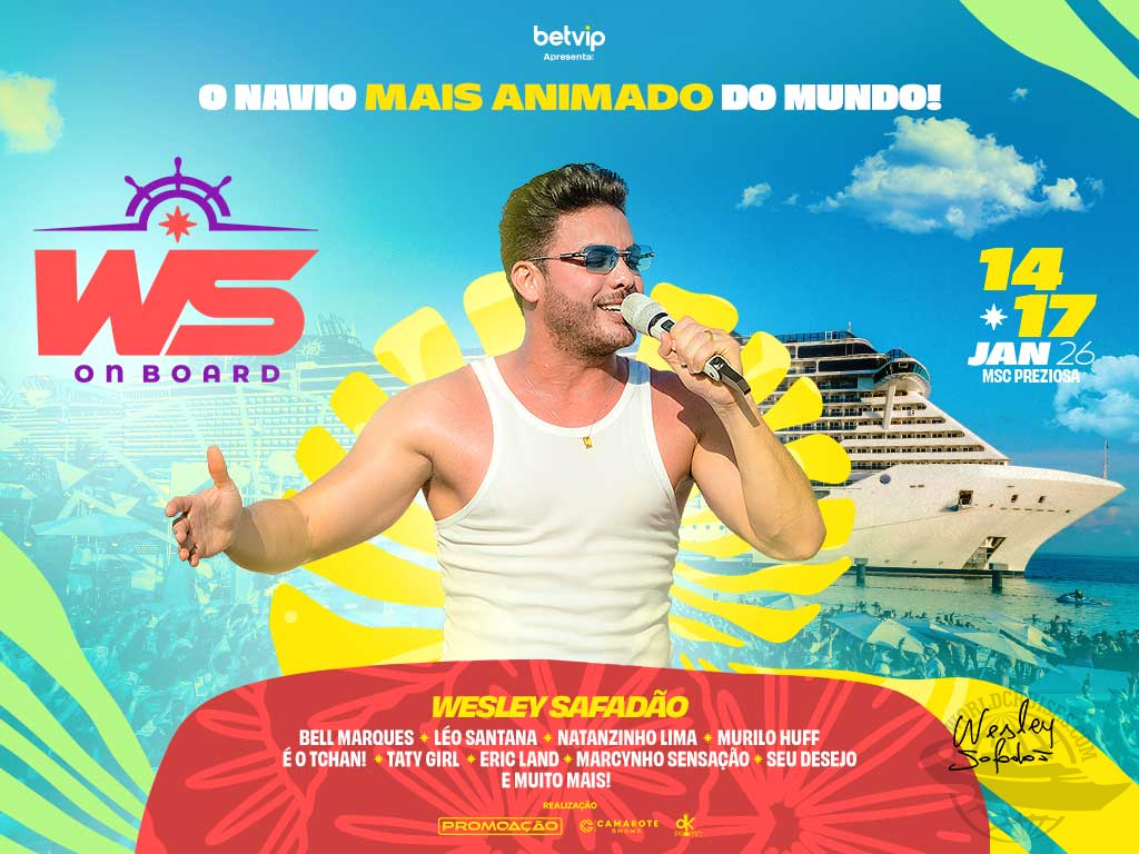 Navio Ws On Board 2026 - Wesley Safadão