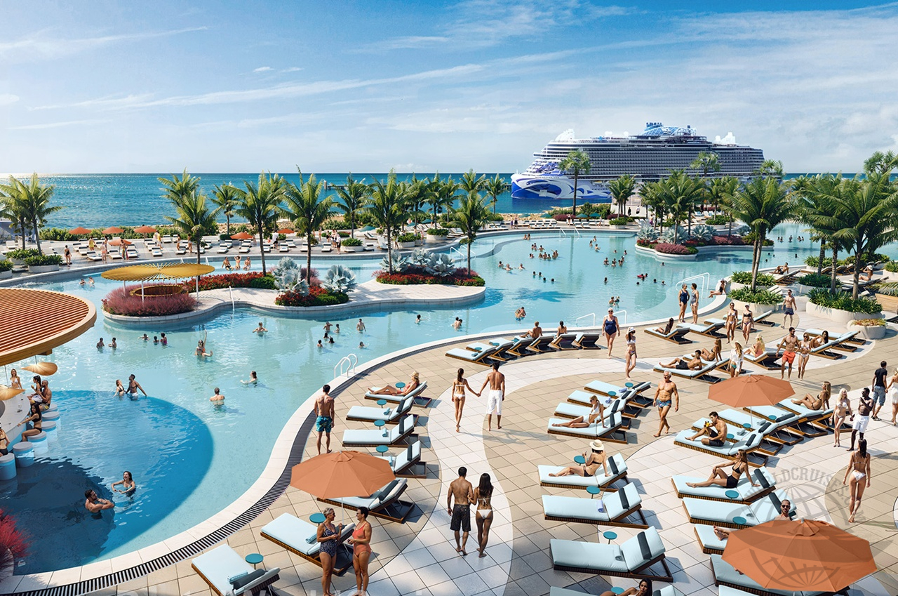 NCL ilha privativa Great Stirrup Cay