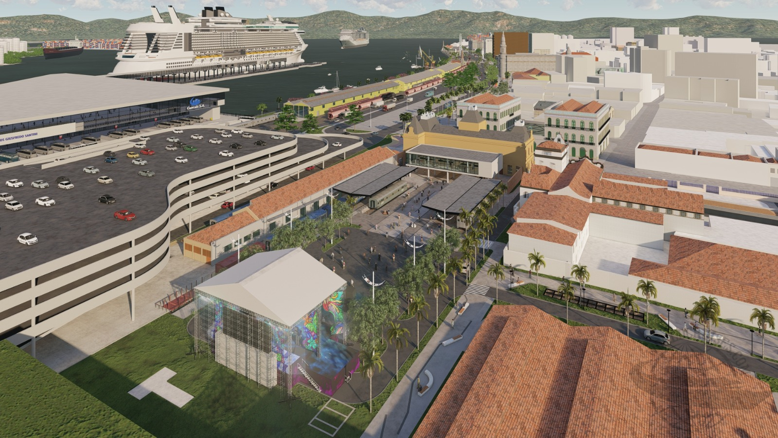Prefeitura Santos terminal de cruzeiros