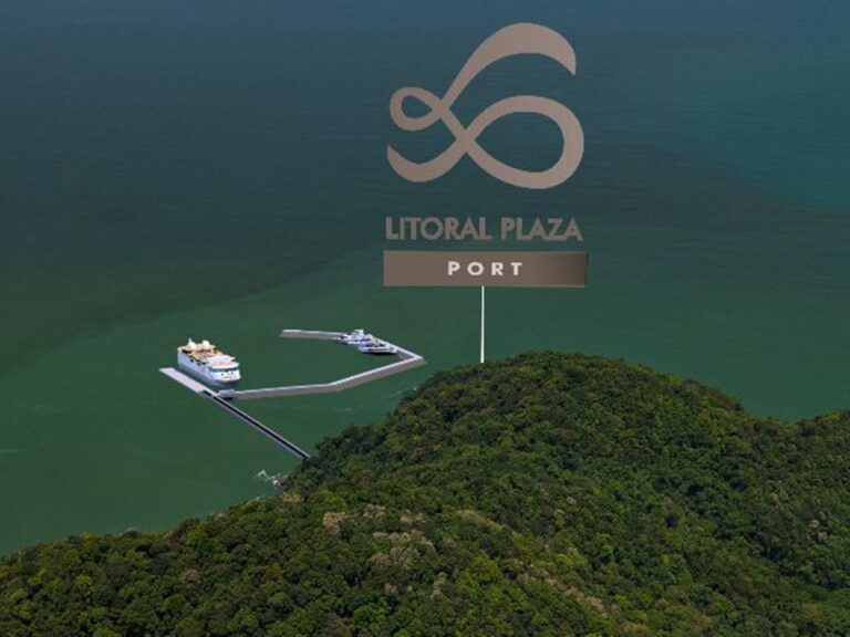 novo terminal de cruzeiros Praia Grande
