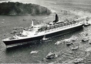 Queen Elizabeth 2 em Santos