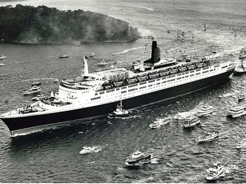 Queen Elizabeth 2 em Santos