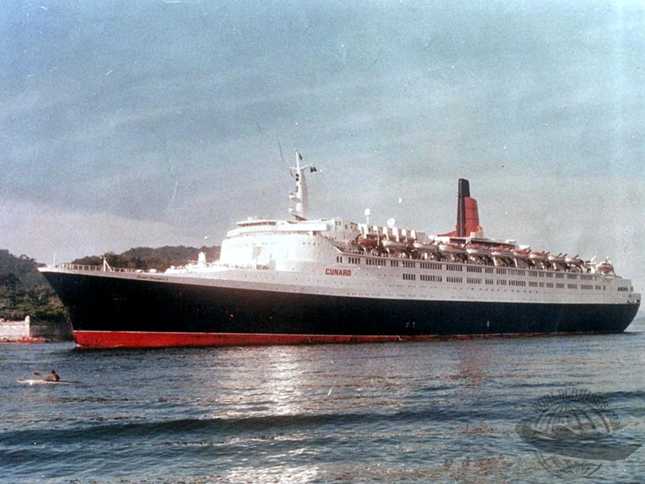 Queen Elizabeth 2 em Santos