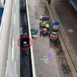 mala de cruzeiro cai no mar