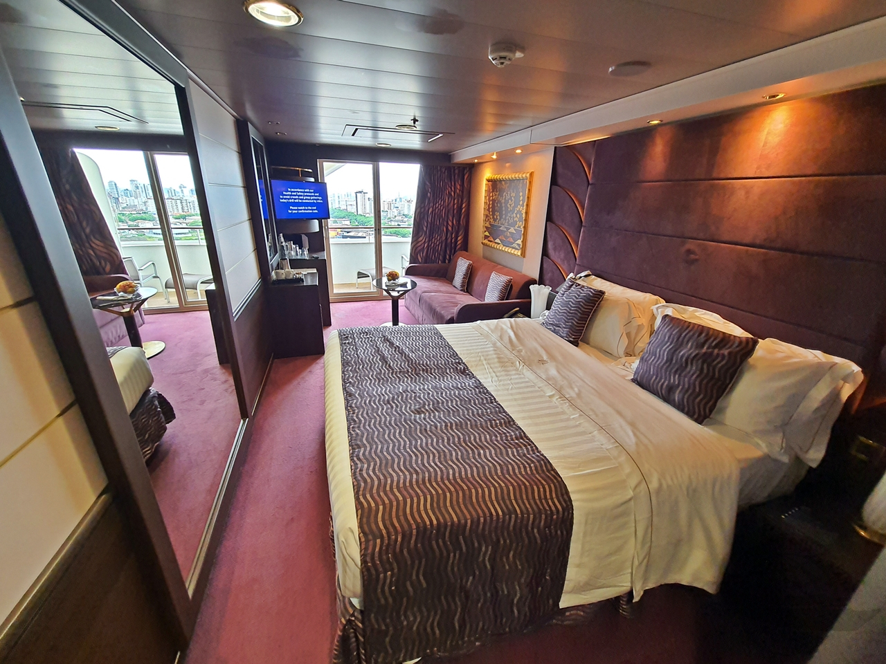 upgrade de cabine em cruzeiro