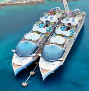 maiores navios de cruzeiro do mundo juntos