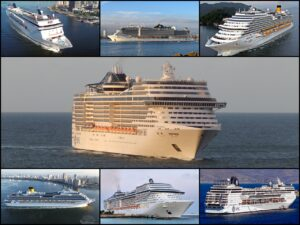 chegada navios temporada brasileira cruzeiros