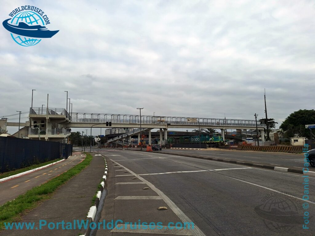 nova passarela Porto de Santos Concais