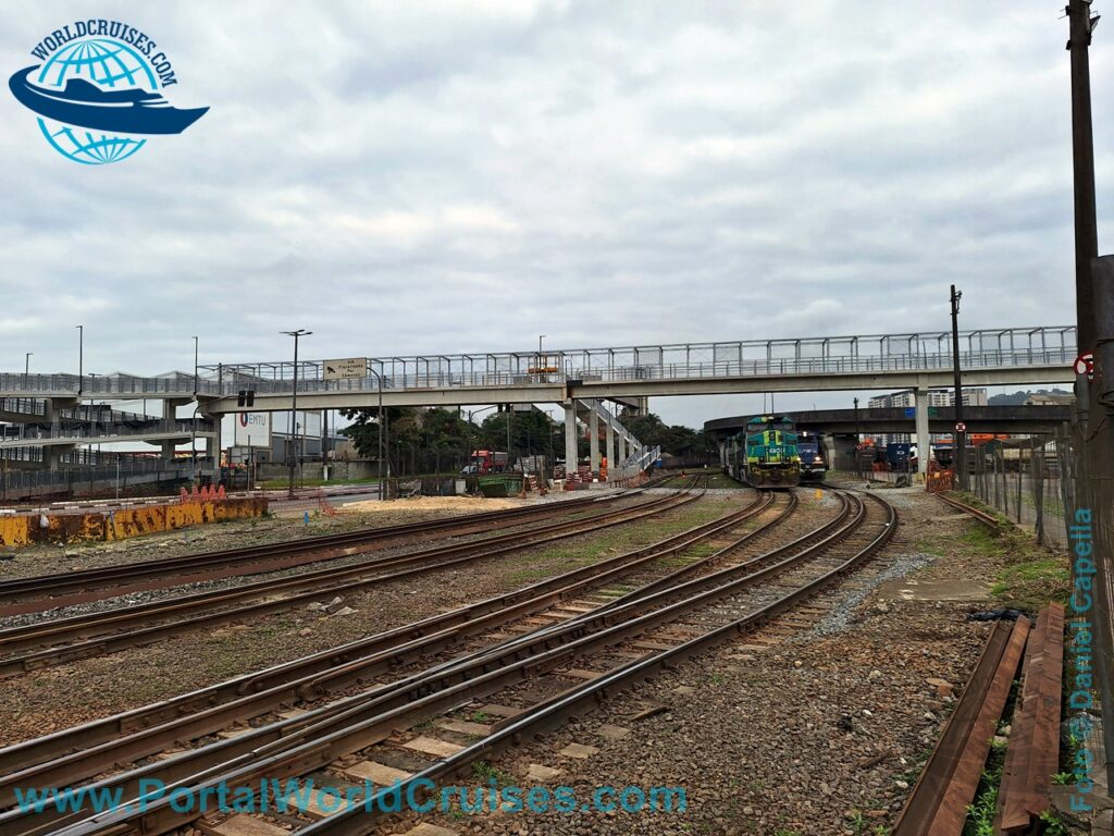 nova passarela Porto de Santos Concais