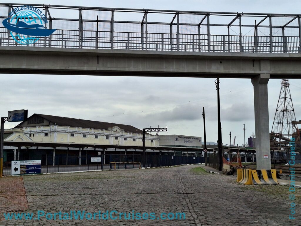 nova passarela Porto de Santos Concais