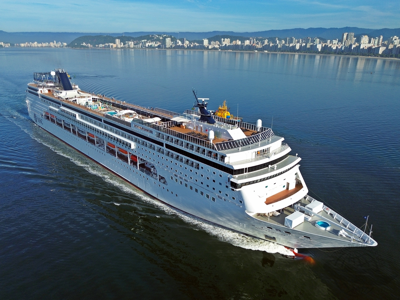 MSC cruzeiros Argentina e Uruguai Rio