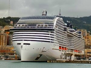 navio da MSC nova falha técnica