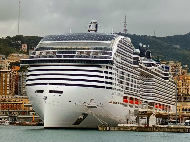 navio da MSC nova falha técnica