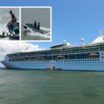 passageiro pula de navio dívida de jogo