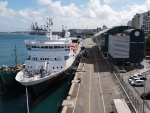 primeiro navio temporada 2025/2026